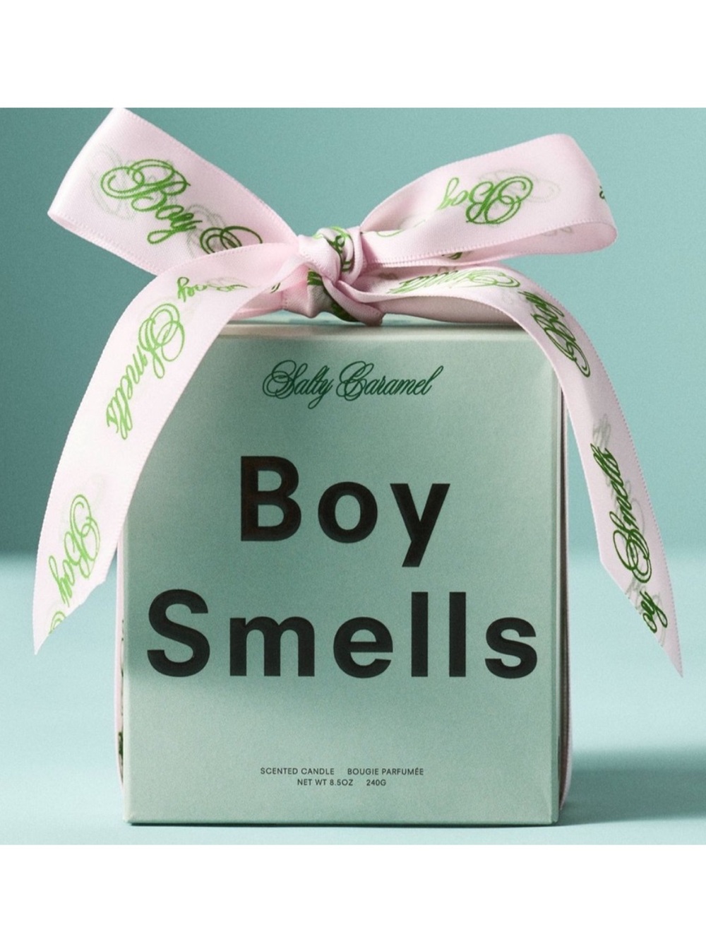 Boy Smells Salty Caramel Scented Candle NIB